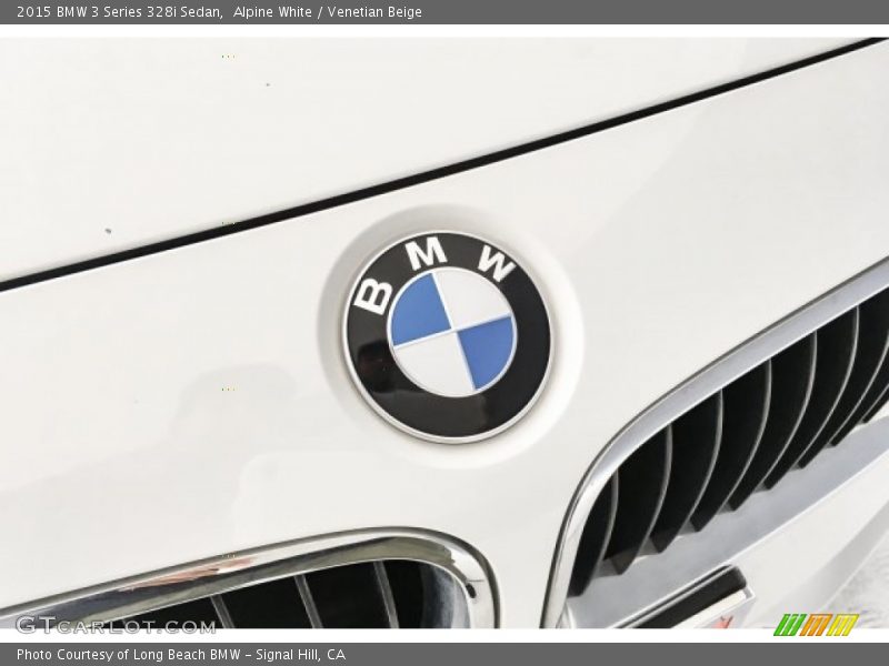 Alpine White / Venetian Beige 2015 BMW 3 Series 328i Sedan