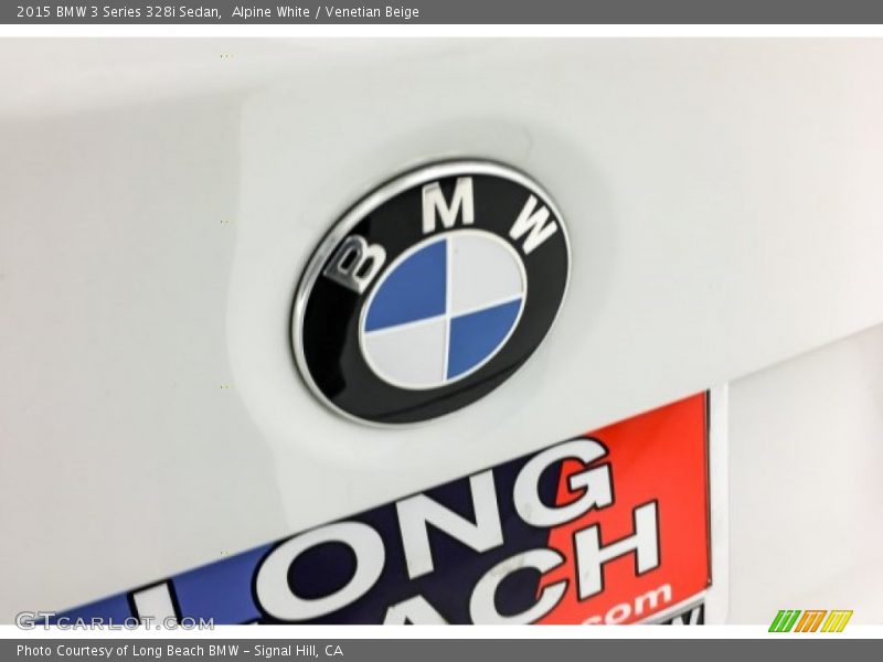 Alpine White / Venetian Beige 2015 BMW 3 Series 328i Sedan