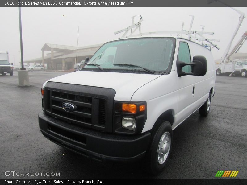 Oxford White / Medium Flint 2010 Ford E Series Van E150 Commercial