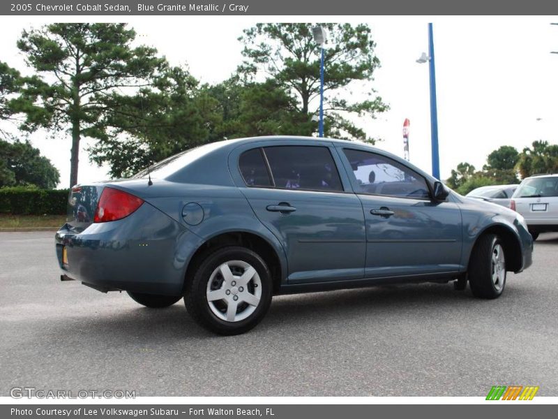 Blue Granite Metallic / Gray 2005 Chevrolet Cobalt Sedan