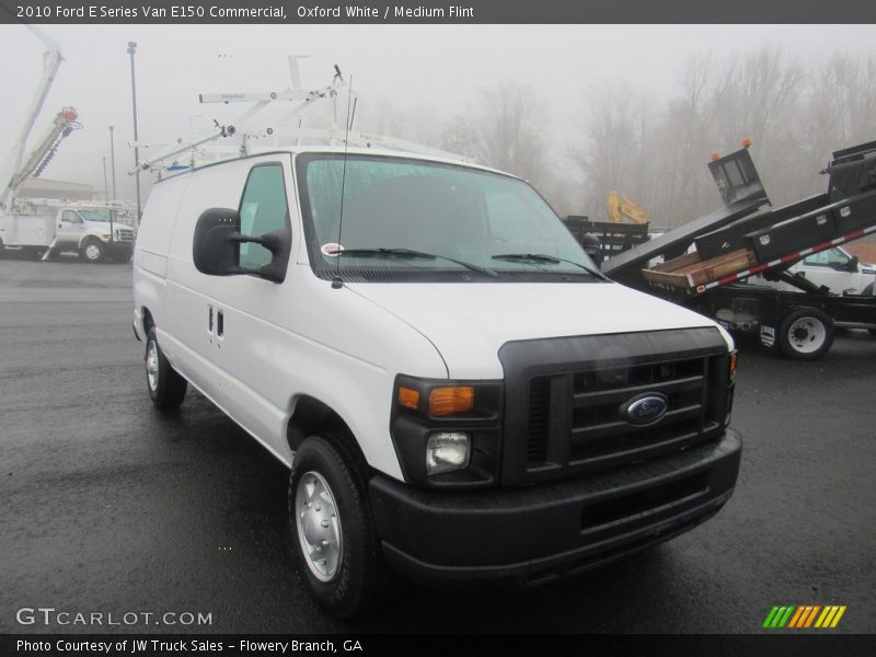 Oxford White / Medium Flint 2010 Ford E Series Van E150 Commercial