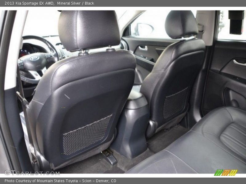 Mineral Silver / Black 2013 Kia Sportage EX AWD