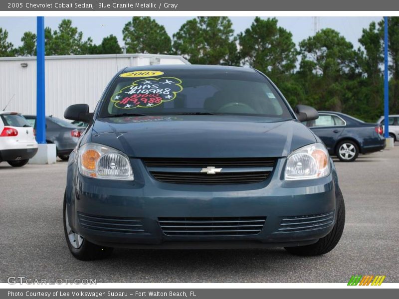 Blue Granite Metallic / Gray 2005 Chevrolet Cobalt Sedan