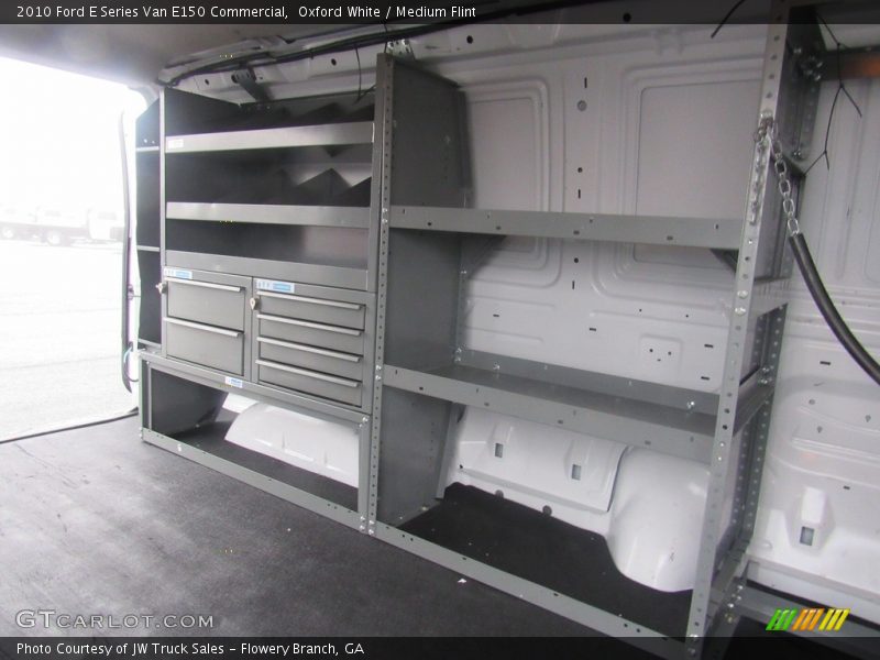 Oxford White / Medium Flint 2010 Ford E Series Van E150 Commercial