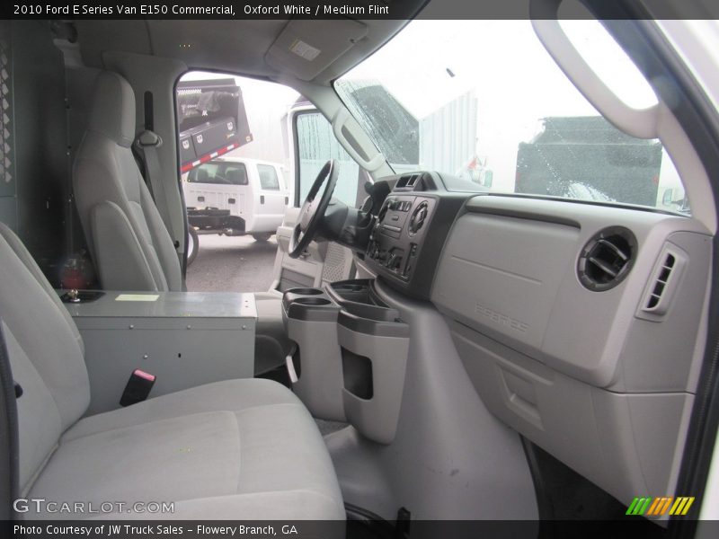 Oxford White / Medium Flint 2010 Ford E Series Van E150 Commercial