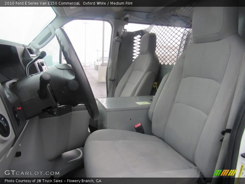 Oxford White / Medium Flint 2010 Ford E Series Van E150 Commercial