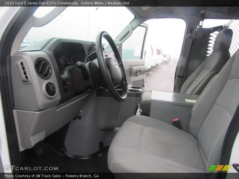 Oxford White / Medium Flint 2010 Ford E Series Van E150 Commercial