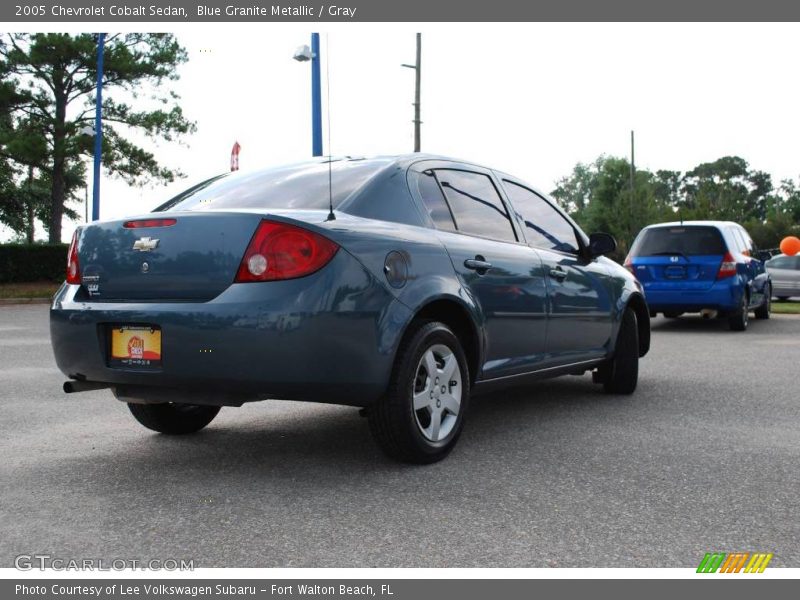 Blue Granite Metallic / Gray 2005 Chevrolet Cobalt Sedan