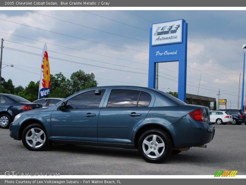 Blue Granite Metallic / Gray 2005 Chevrolet Cobalt Sedan