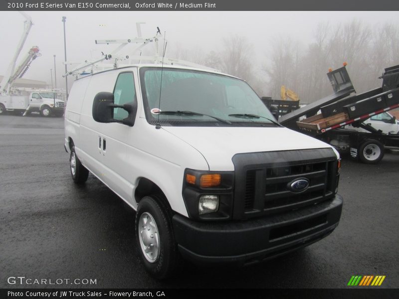 Oxford White / Medium Flint 2010 Ford E Series Van E150 Commercial