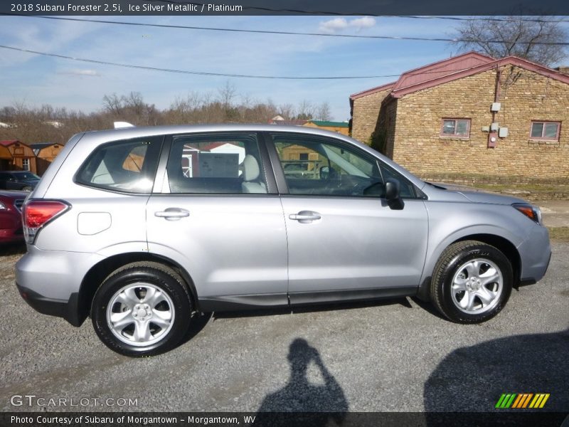 Ice Silver Metallic / Platinum 2018 Subaru Forester 2.5i