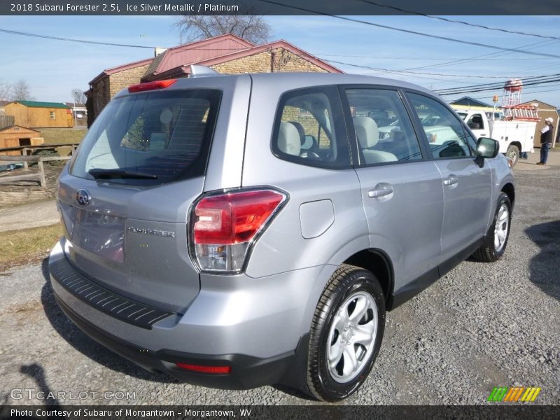 Ice Silver Metallic / Platinum 2018 Subaru Forester 2.5i