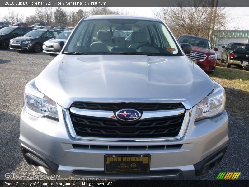 Ice Silver Metallic / Platinum 2018 Subaru Forester 2.5i