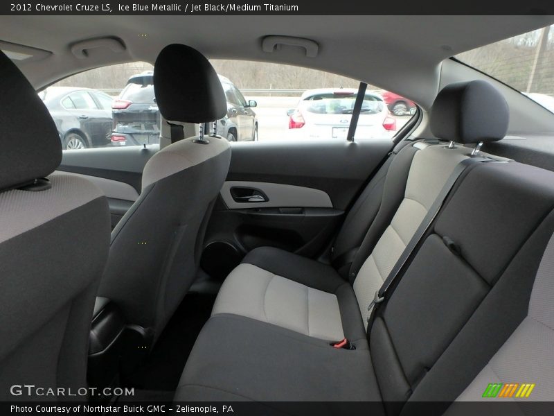 Ice Blue Metallic / Jet Black/Medium Titanium 2012 Chevrolet Cruze LS
