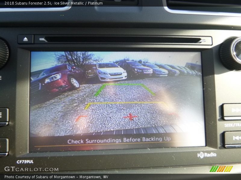 Ice Silver Metallic / Platinum 2018 Subaru Forester 2.5i