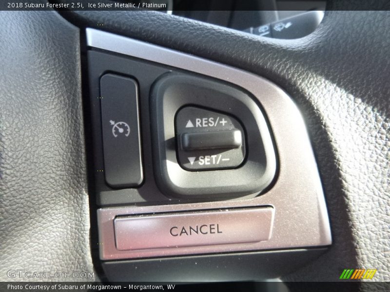 Ice Silver Metallic / Platinum 2018 Subaru Forester 2.5i