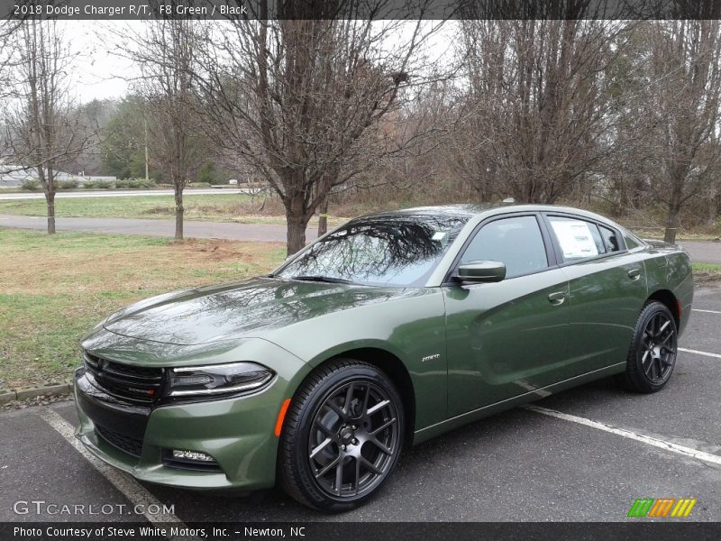 F8 Green / Black 2018 Dodge Charger R/T