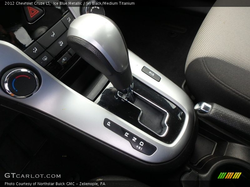 Ice Blue Metallic / Jet Black/Medium Titanium 2012 Chevrolet Cruze LS