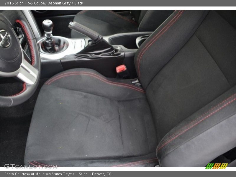 Asphalt Gray / Black 2016 Scion FR-S Coupe
