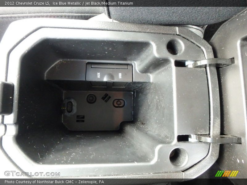 Ice Blue Metallic / Jet Black/Medium Titanium 2012 Chevrolet Cruze LS