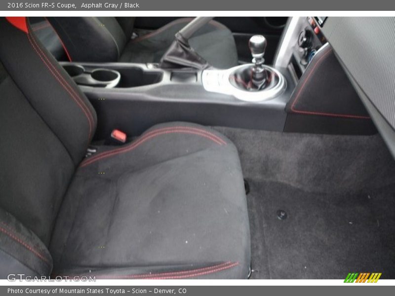 Asphalt Gray / Black 2016 Scion FR-S Coupe