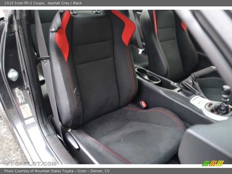 Asphalt Gray / Black 2016 Scion FR-S Coupe