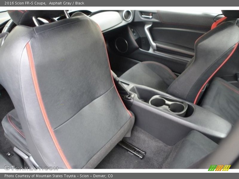 Asphalt Gray / Black 2016 Scion FR-S Coupe