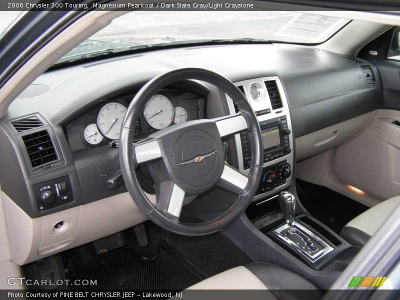 Magnesium Pearlcoat / Dark Slate Gray/Light Graystone 2006 Chrysler 300 Touring