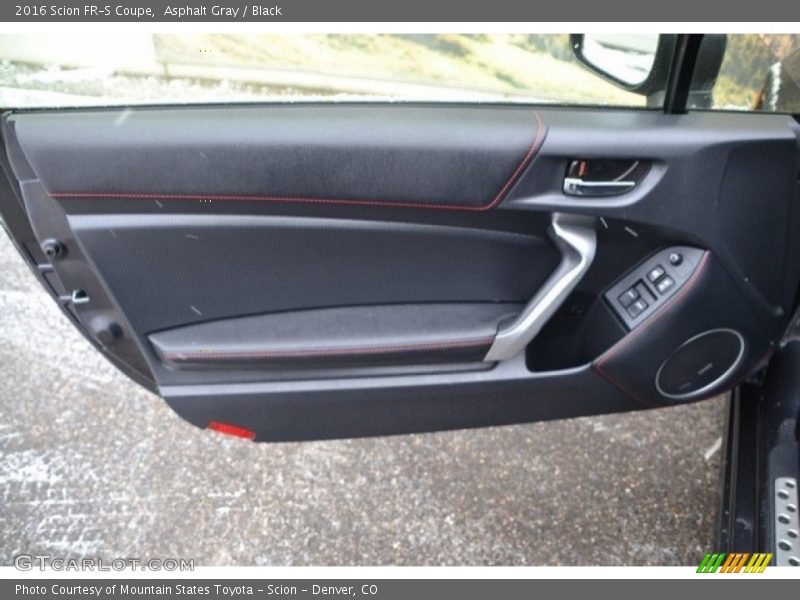 Asphalt Gray / Black 2016 Scion FR-S Coupe