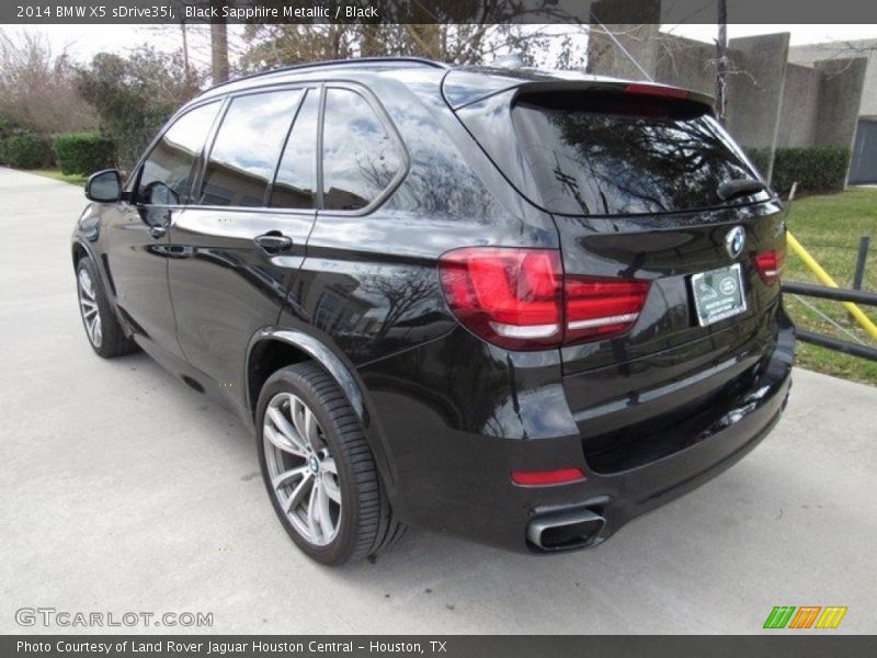 Black Sapphire Metallic / Black 2014 BMW X5 sDrive35i