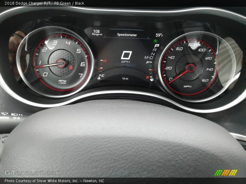 F8 Green / Black 2018 Dodge Charger R/T