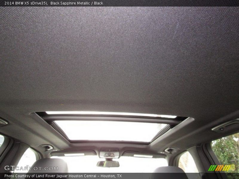 Black Sapphire Metallic / Black 2014 BMW X5 sDrive35i