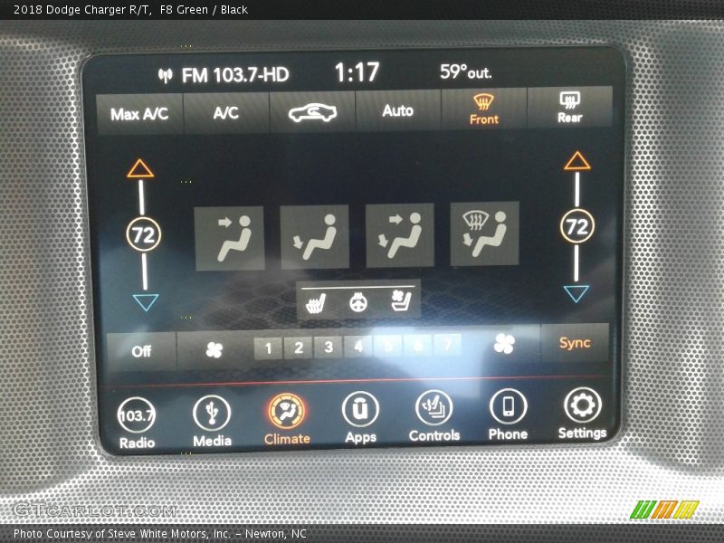 F8 Green / Black 2018 Dodge Charger R/T