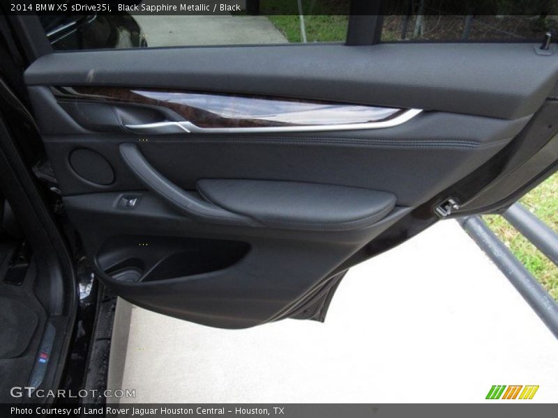 Black Sapphire Metallic / Black 2014 BMW X5 sDrive35i