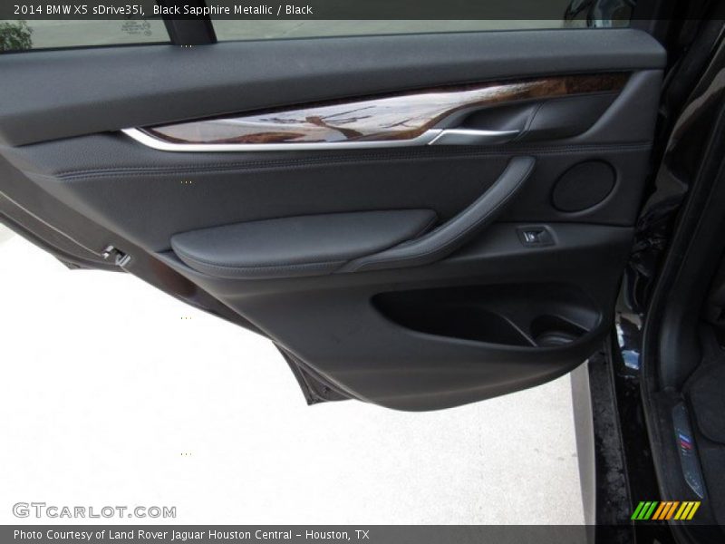 Black Sapphire Metallic / Black 2014 BMW X5 sDrive35i