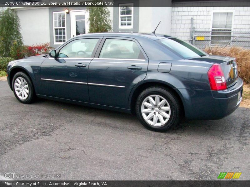 Steel Blue Metallic / Dark Slate Gray 2008 Chrysler 300 LX