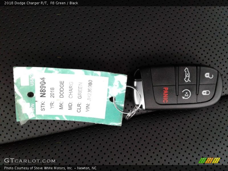 F8 Green / Black 2018 Dodge Charger R/T