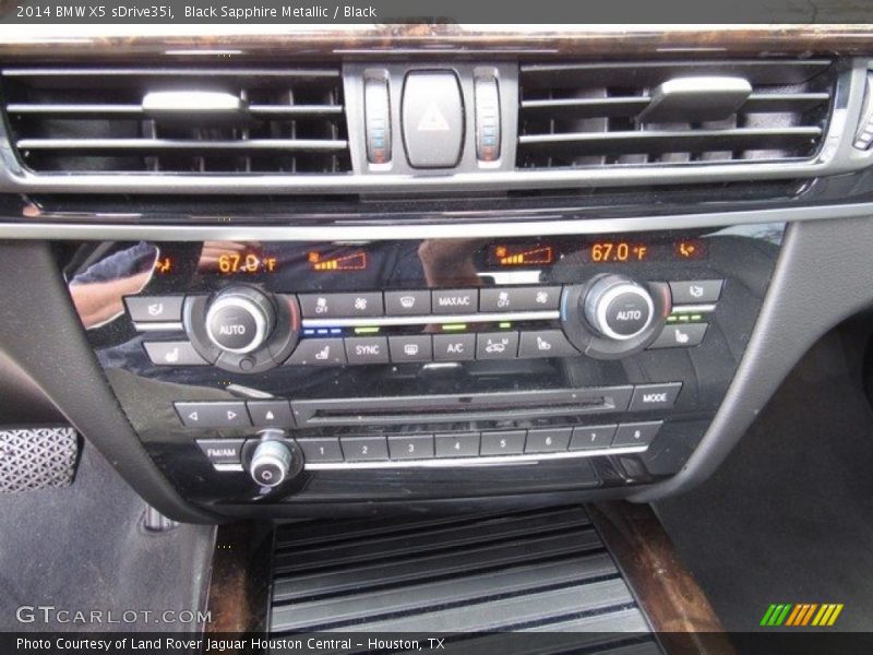 Black Sapphire Metallic / Black 2014 BMW X5 sDrive35i