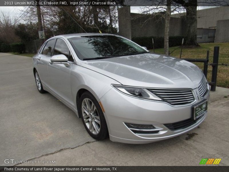 Ingot Silver / Charcoal Black 2013 Lincoln MKZ 2.0L EcoBoost FWD