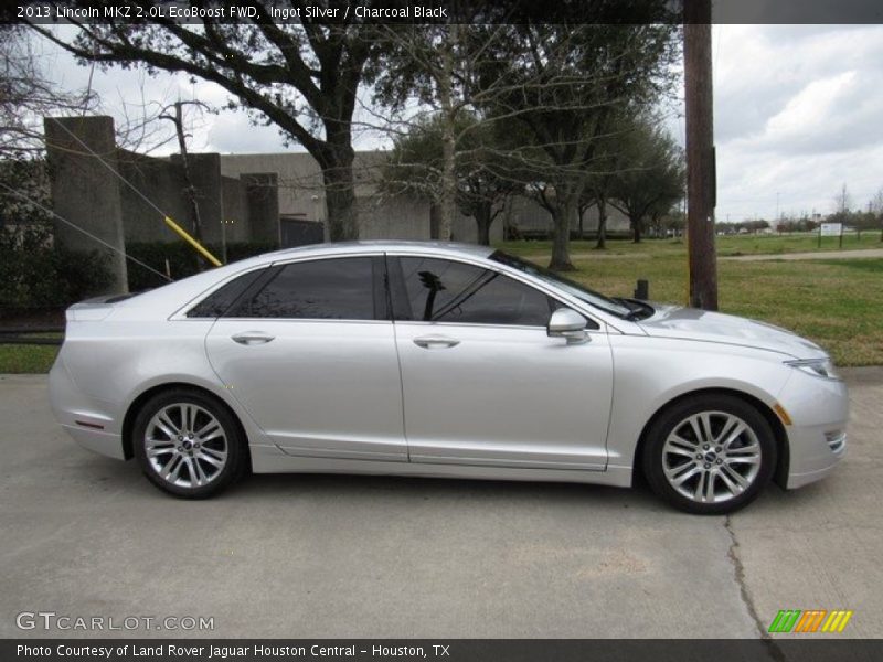 Ingot Silver / Charcoal Black 2013 Lincoln MKZ 2.0L EcoBoost FWD