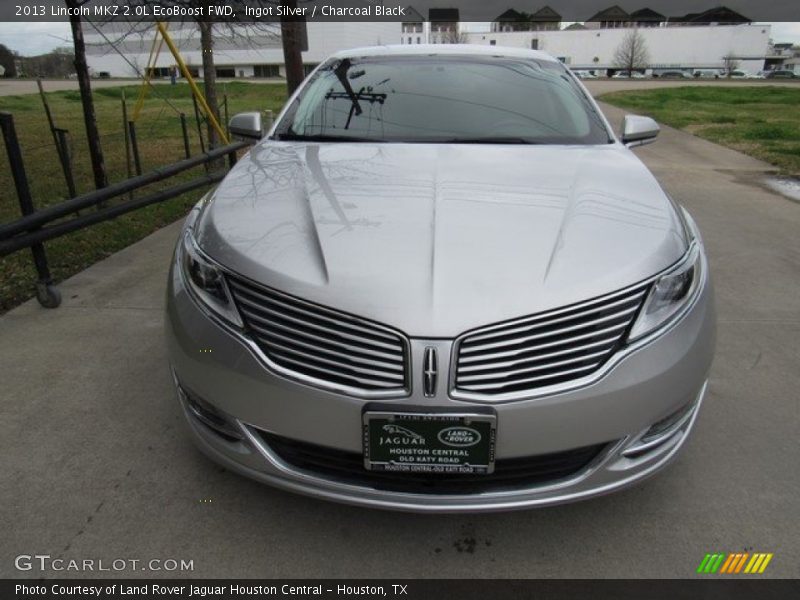 Ingot Silver / Charcoal Black 2013 Lincoln MKZ 2.0L EcoBoost FWD