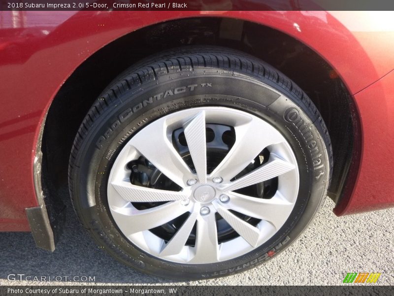 Crimson Red Pearl / Black 2018 Subaru Impreza 2.0i 5-Door
