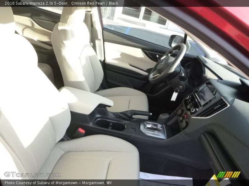 Crimson Red Pearl / Black 2018 Subaru Impreza 2.0i 5-Door