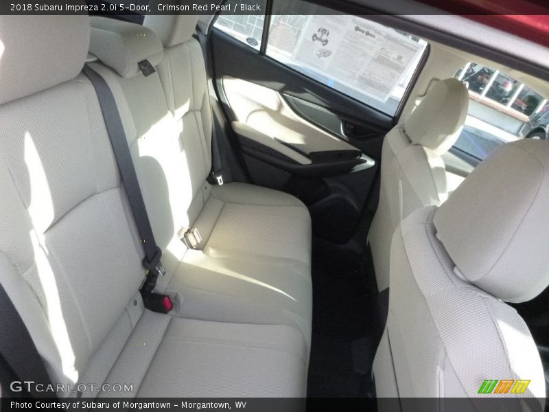 Crimson Red Pearl / Black 2018 Subaru Impreza 2.0i 5-Door