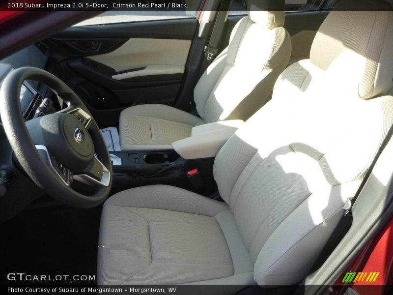 Crimson Red Pearl / Black 2018 Subaru Impreza 2.0i 5-Door