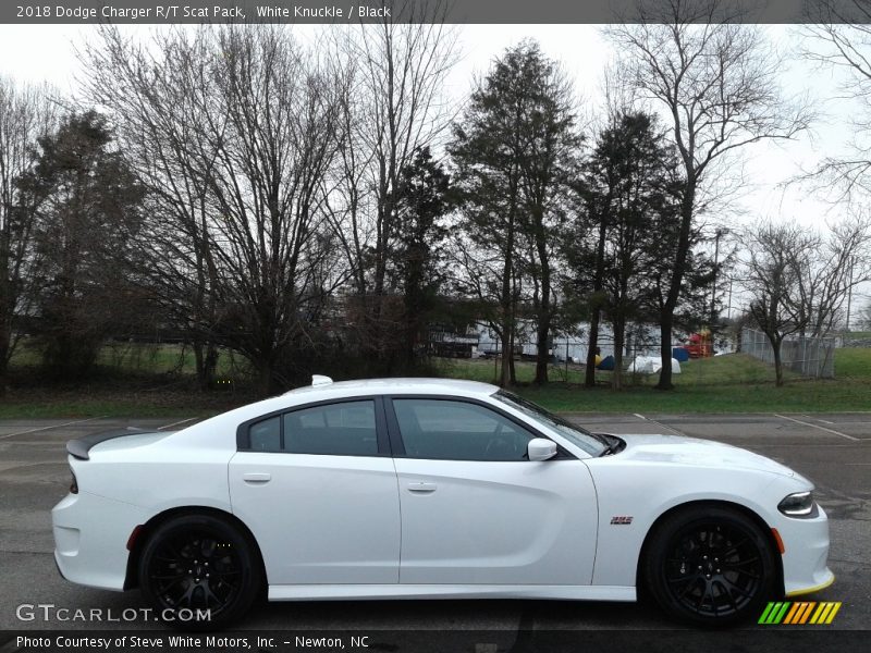 White Knuckle / Black 2018 Dodge Charger R/T Scat Pack