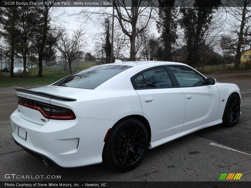 White Knuckle / Black 2018 Dodge Charger R/T Scat Pack