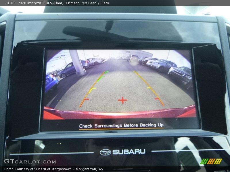 Crimson Red Pearl / Black 2018 Subaru Impreza 2.0i 5-Door