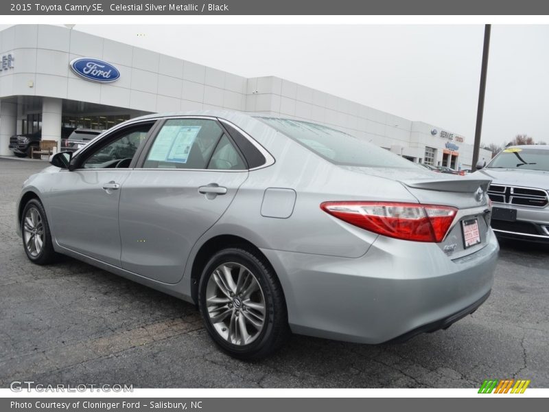 Celestial Silver Metallic / Black 2015 Toyota Camry SE