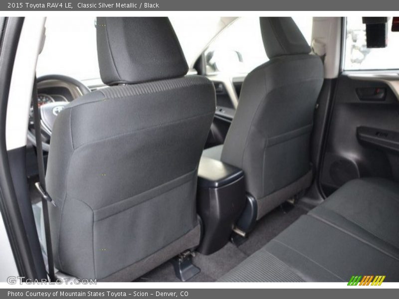 Classic Silver Metallic / Black 2015 Toyota RAV4 LE